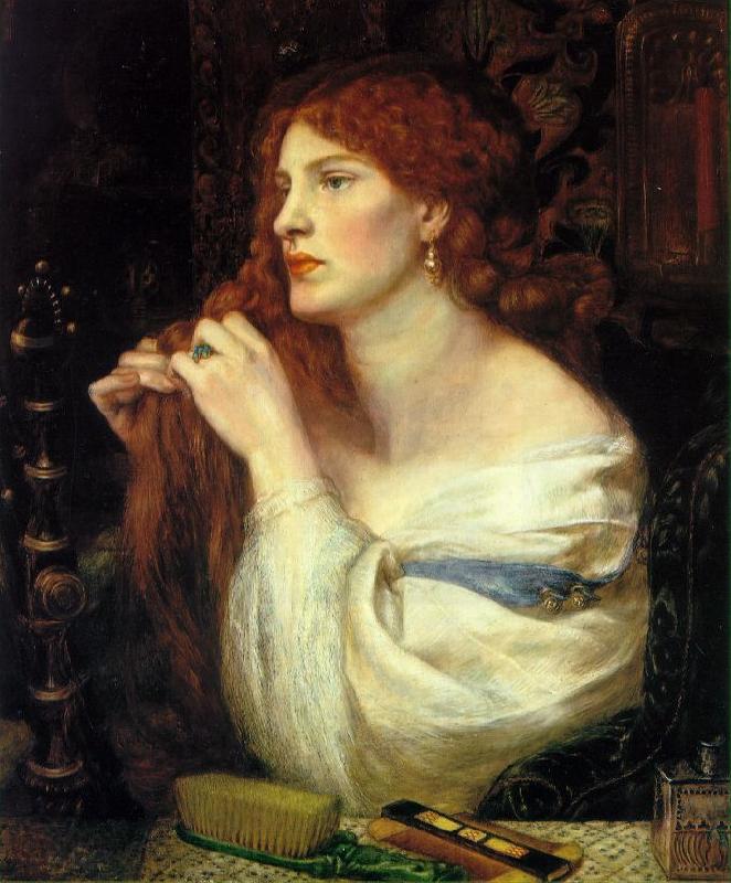 Dante Gabriel Rossetti Fazio's Mistress France oil painting art
